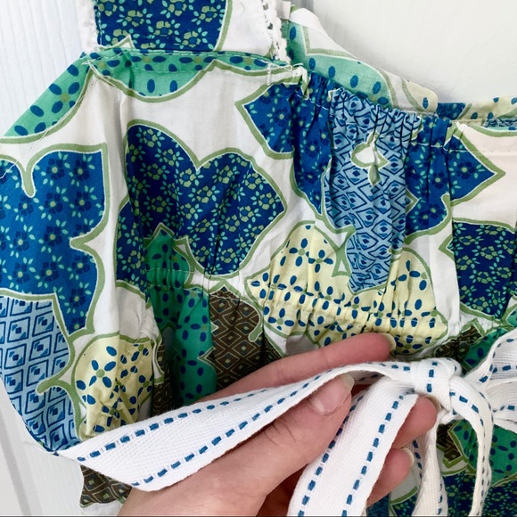 🔵 Mossimo [Target] • Floral Tie Tank Blouse - Picture 5 of 6